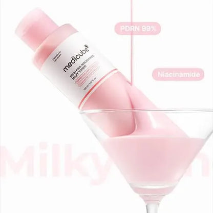 Medicube PDRN pink niacinamide milky toner