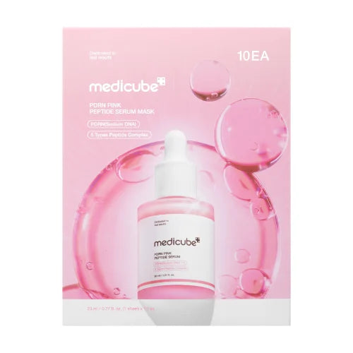 Medicube PDRN pink peptide serum mask