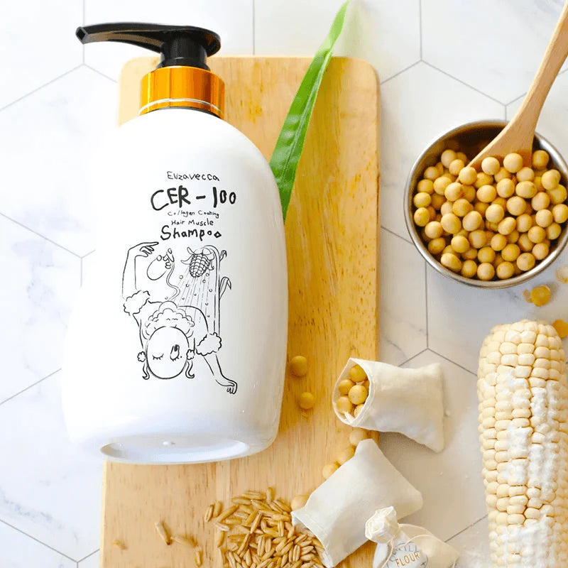 ELIZAVECCA CER-100 collagen coating hair A+ muscle shampoo