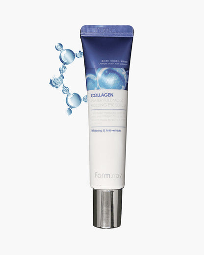 Farmstay collagen water full moist rolling eye serum — imagen 2