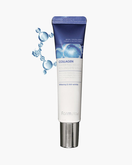 Farmstay collagen water full moist rolling eye serum — imagen 2
