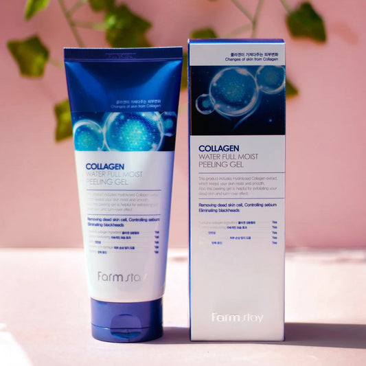 Farmstay collagen water full moist peeling gel — imagen 2