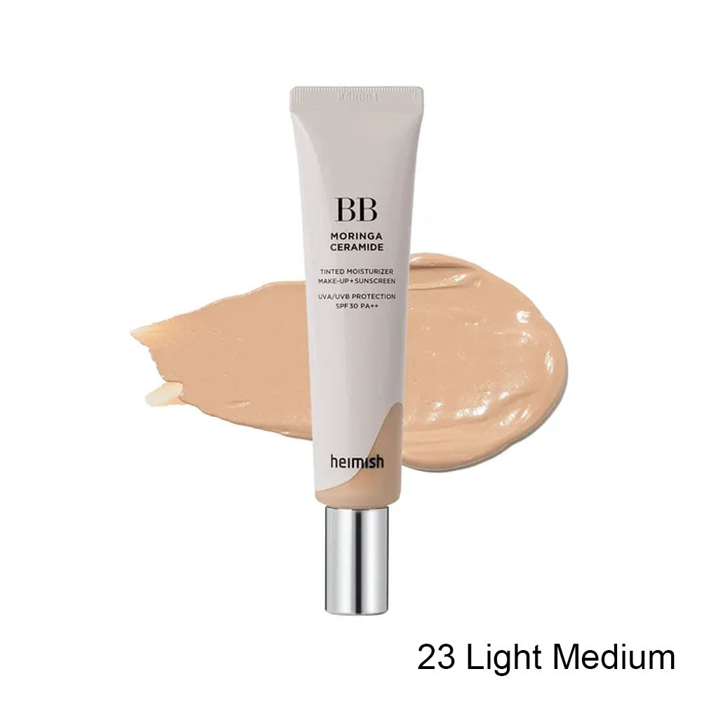 Heimish Moringa Ceramide BB Cream — tono 23 Light Medium