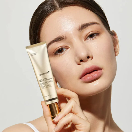 Medicube deep lifting peptide eye cream for face