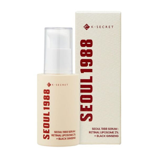 KSECRET SEOUL 1988 serum: retinal liposome 2% + black ginseng