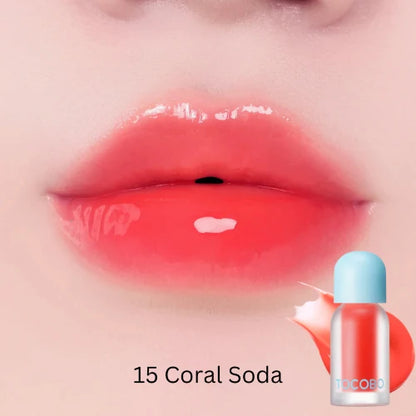 TOCOBO juicy berry plumping lip oil