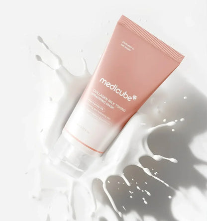 Medicube collagen milk toning wrapping mask
