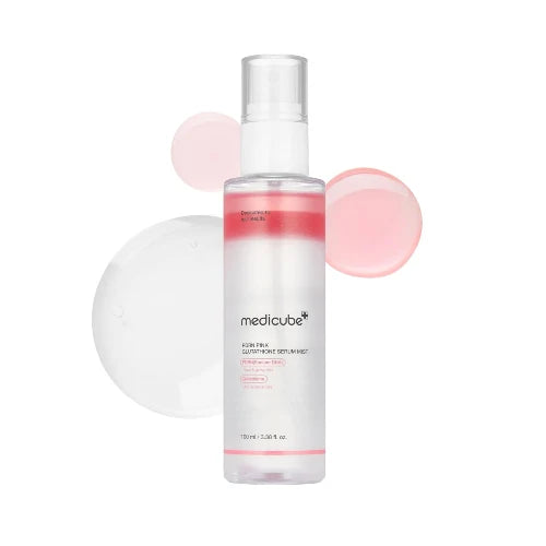 Medicube PDRN pink glutathione serum mist