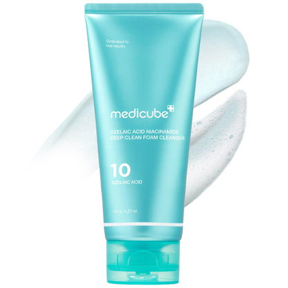 Medicube azelaic acid niacinamide deep clean foam cleanser