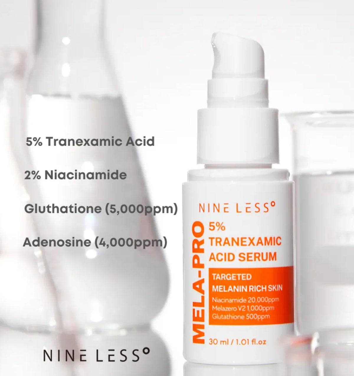 NINELESS MELA-PRO 5% tranexamic acid serum