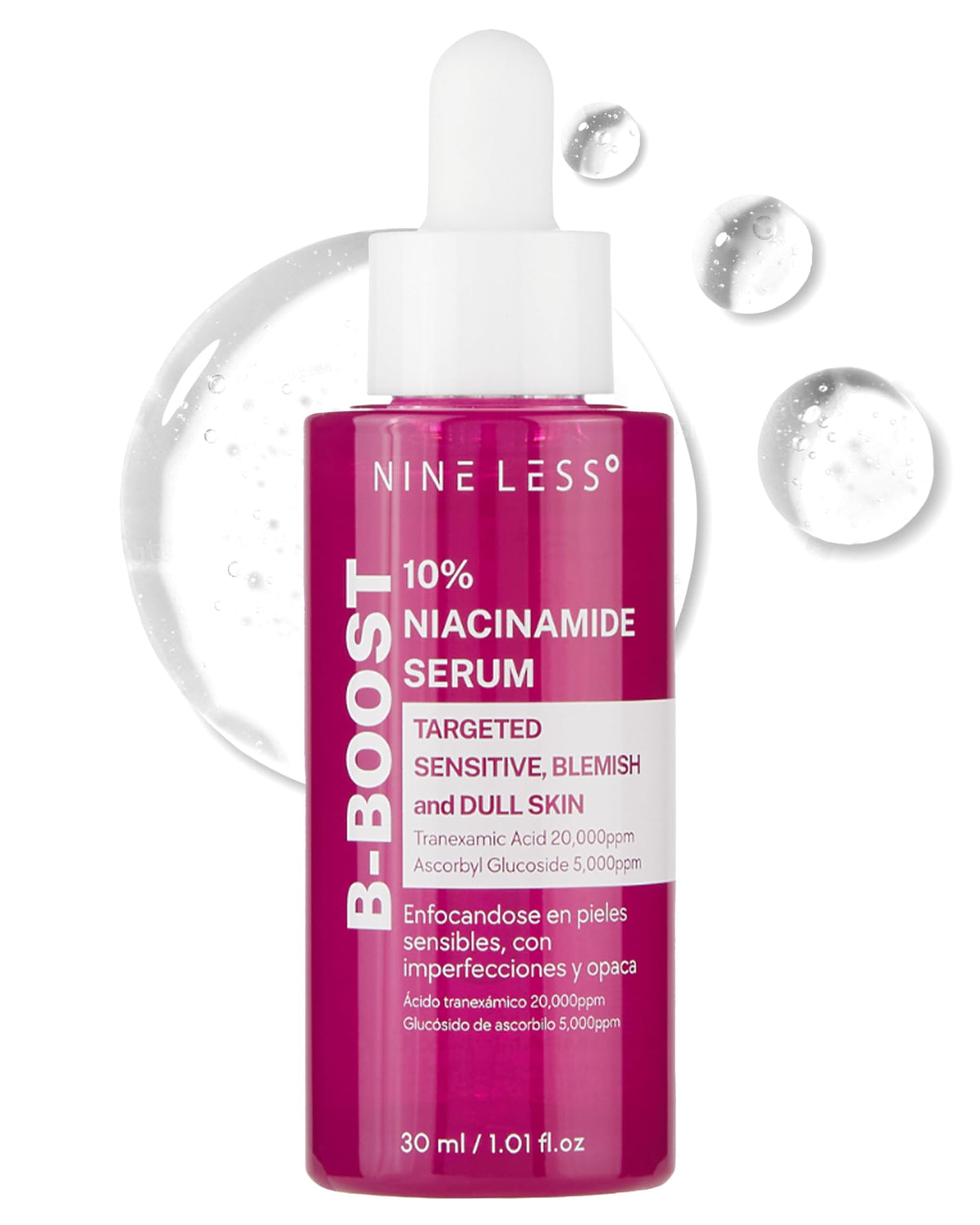 NINELESS b-boost 10% niacinamide serum
