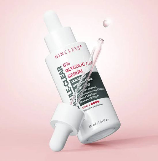 NINELESS molecule-clear 5% glycolic acid serum