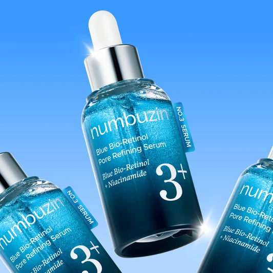 Numbuzin no.3 blue bio-retinol pore refining serum