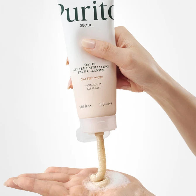 Purito Seoul oat-in gentle exfoliating face cleanser