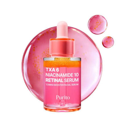 PURITO SEOUL TXA 6 niacinamide 10 retinal serum