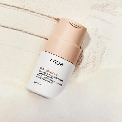 Anua rice enzyme brightening cleansing powder