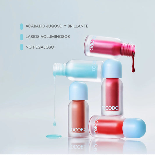 TOCOBO juicy berry plumping lip oil