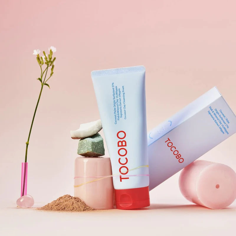 TOCOBO coconut clay cleansing foam