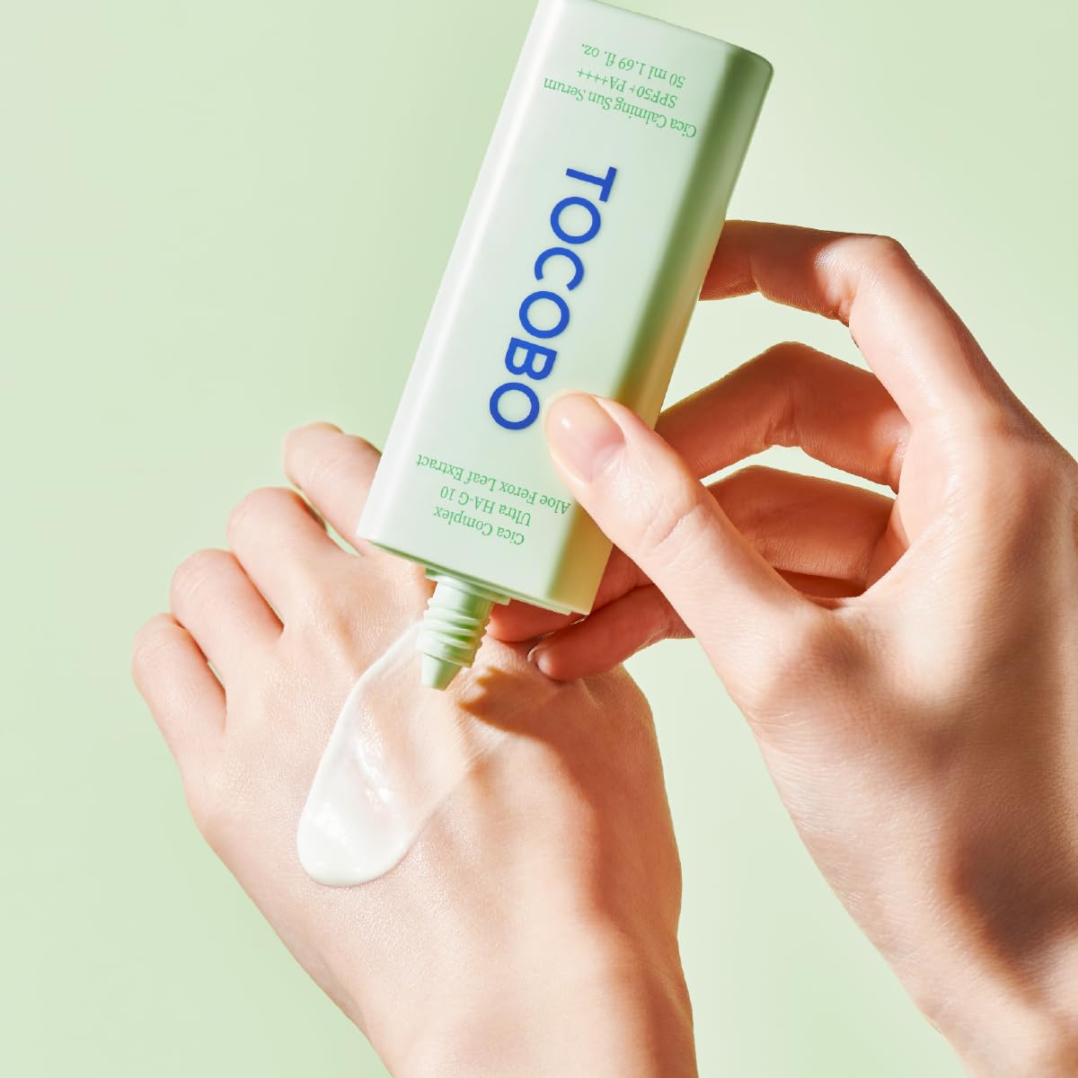 TOCOBO protector solar CICA calming sun cream SPF50+ PA++++