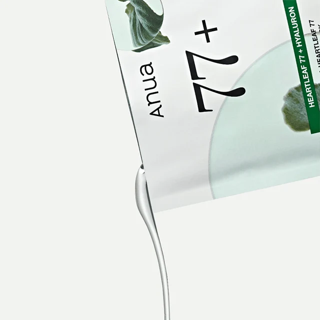 Anua heartleaf 77% soothing sheet mask