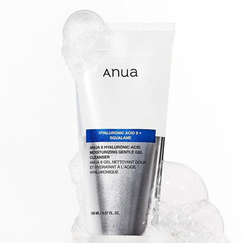 Anua 8 hyaluronic acid moisturizing gentle gel cleanser