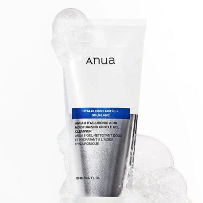 Anua 8 hyaluronic acid moisturizing gentle gel cleanser