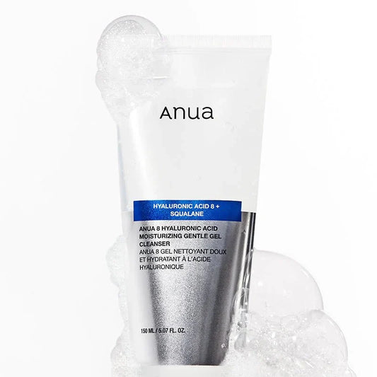 Anua 8 hyaluronic acid moisturizing gentle gel cleanser