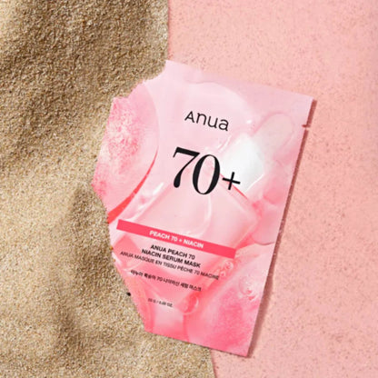 Anua peach 70 niacin serum mask