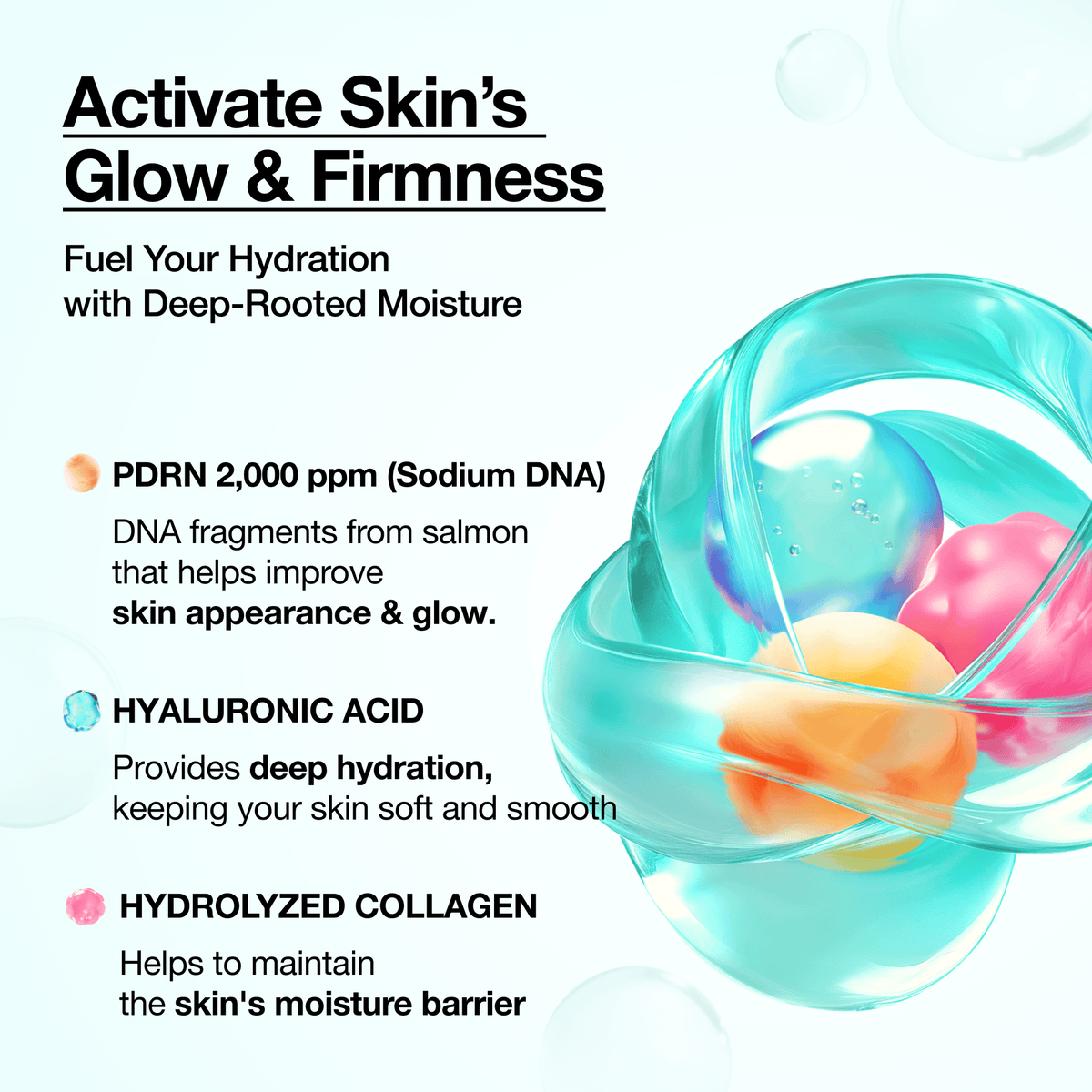 Anua PDRN hyaluronic acid hydrating capsule mist 30 ml — imagen 3