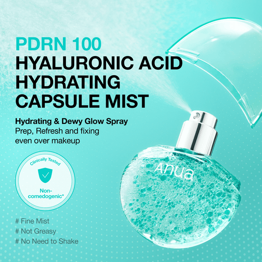 Anua PDRN hyaluronic acid hydrating capsule mist 30 ml — imagen 2