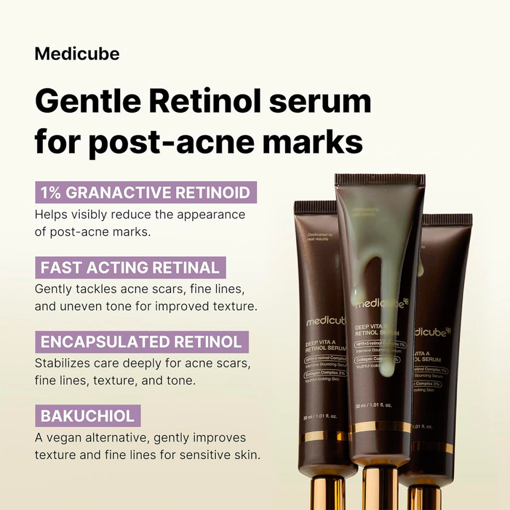 Medicube deep reviving bakuchiol retinol serum