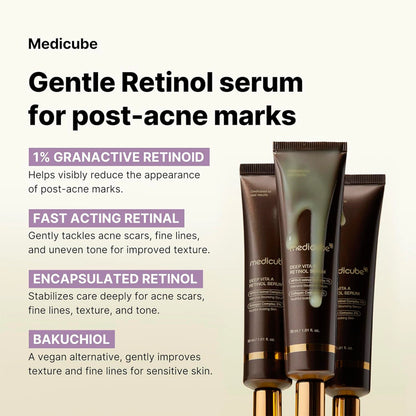 Medicube deep reviving bakuchiol retinol serum