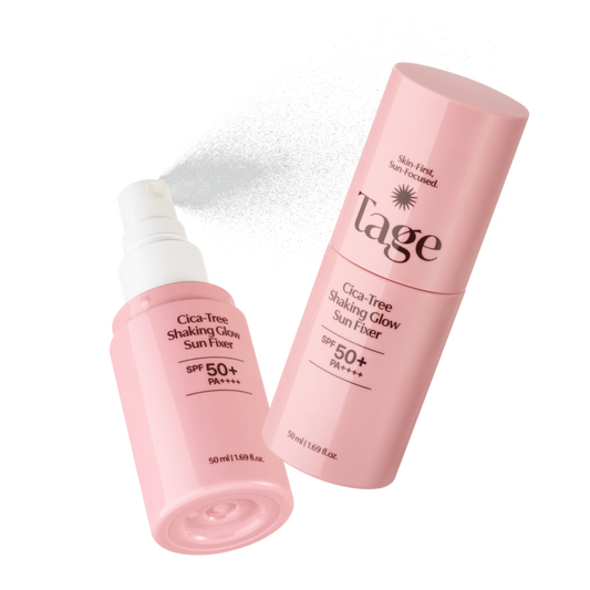 Tage cica-tree shaking glow sun fixer SPF50+ PA++++ 50 ml — imagen 1