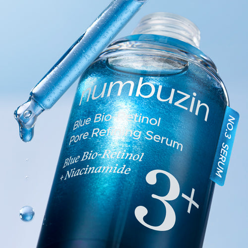 Numbuzin no.3 blue bio-retinol pore refining serum