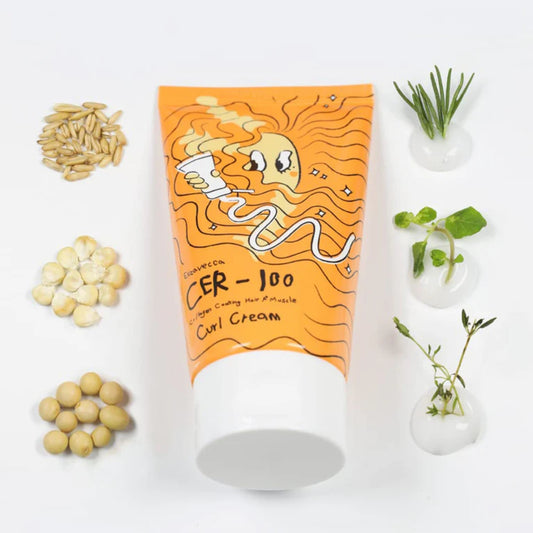 Elizavecca CER-100 collagen coating hair A+ muscle curl cream