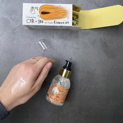 Elizavecca CER-100 hair muscle essence oil — imagen 3