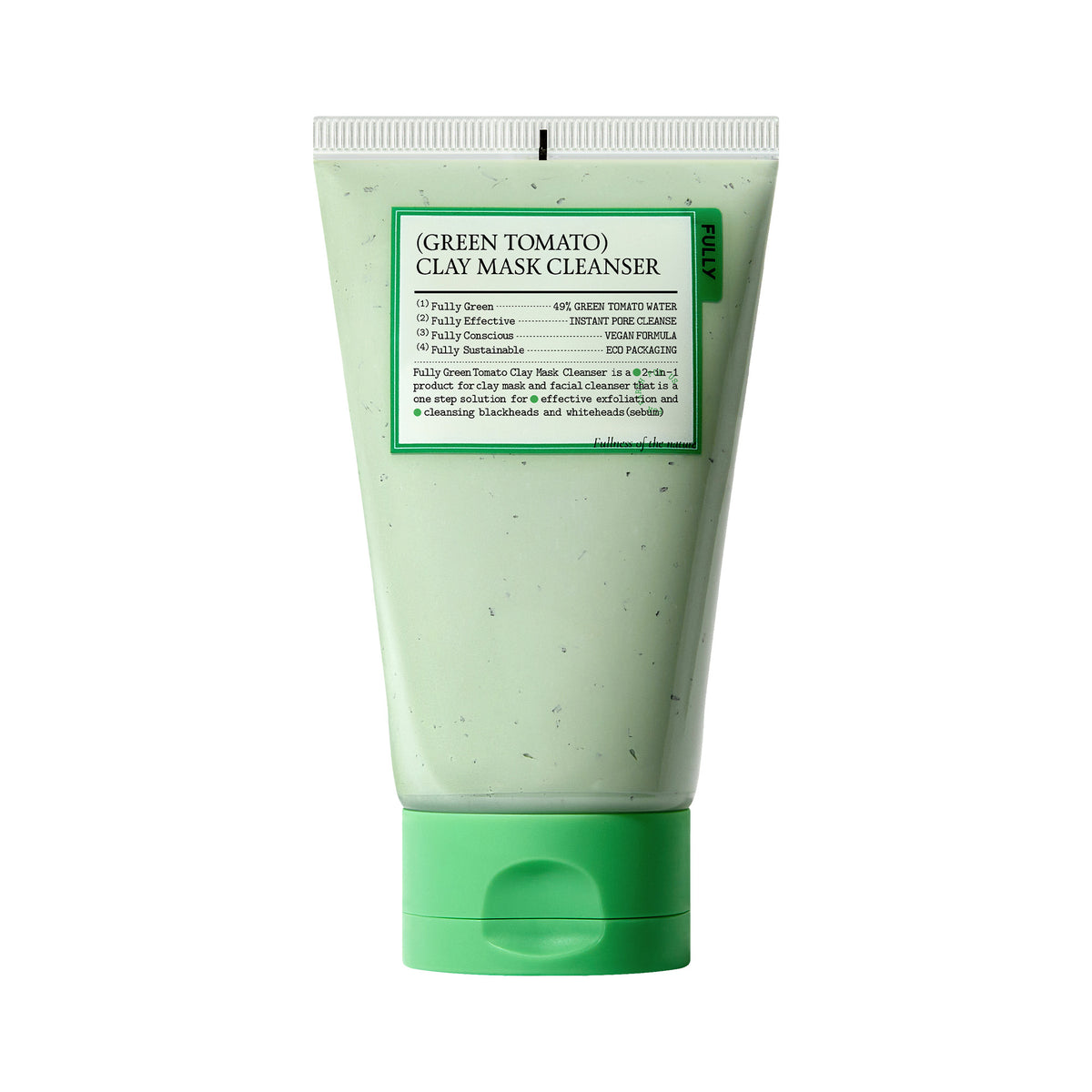 FULLY green tomato clay mask cleanser — imagen 3