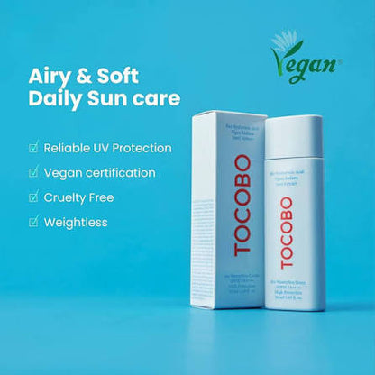 TOCOBO bio watery sun cream SPF50+ PA++++