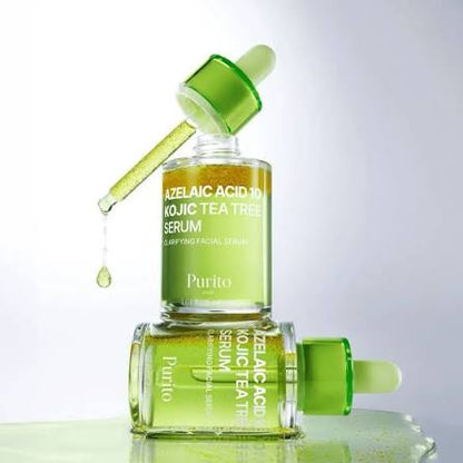 PURITO SEOUL azelaic acid 10 kojic tea tree serum