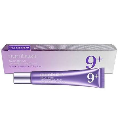 numbuzin no.9 NAD+ retinol volumetox eye cream