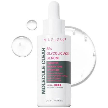 NINELESS molecule-clear 5% glycolic acid serum
