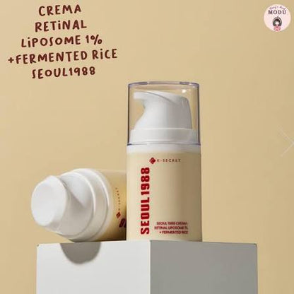 KSECRET SEOUL 1988 cream: retinal liposome 1% + fermented rice