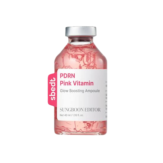 SUNGBOON EDITOR PDRN Pink Vitamin Glow Boosting Ampoule 40 ml — producto