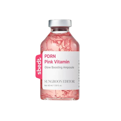 SUNGBOON EDITOR PDRN Pink Vitamin Glow Boosting Ampoule 40 ml — producto