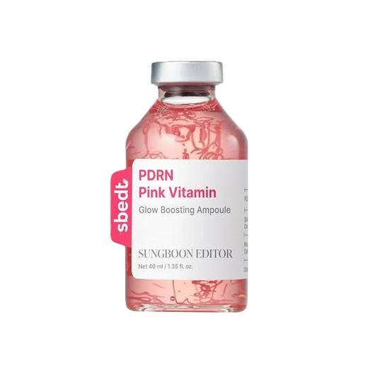 SUNGBOON EDITOR PDRN Pink Vitamin Glow Boosting Ampoule 40 ml — producto