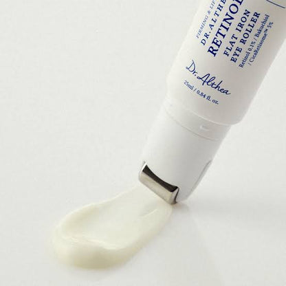 Dr. Althea retinol flat iron eye roller