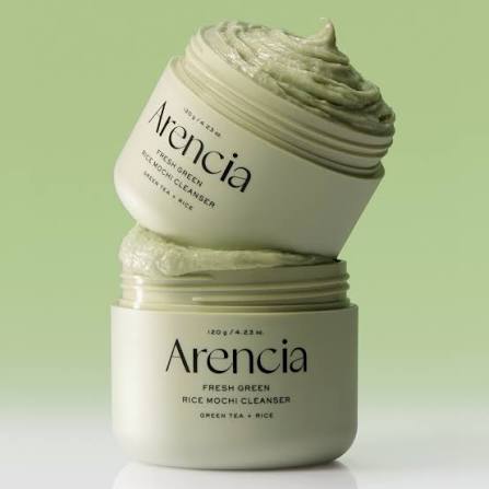 Arencia fresh green rice mochi cleanser