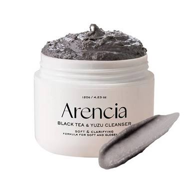 Arencia black tea rice mochi cleanser