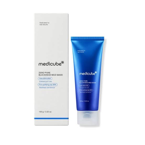 Medicube zero pore blackhead mud mask