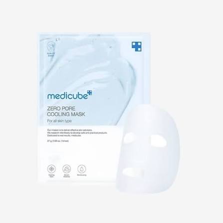 Medicube zero pore cooling mask